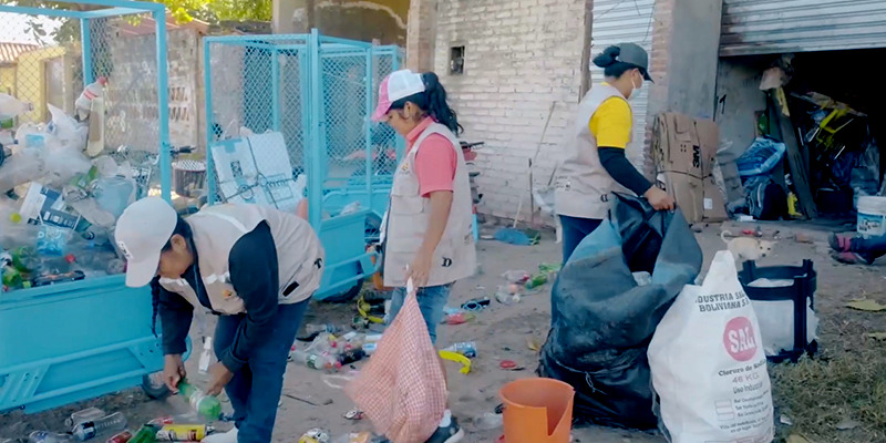 Mujeres recicladoras