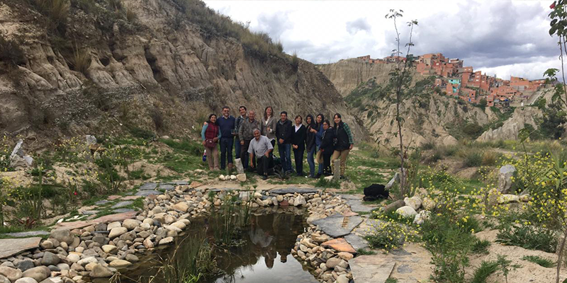 Laguna anfibios - Sendero de Alto Obrajes La Paz